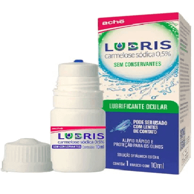 LUBRIS SOL OFTL 0,5PC C/10 ML(ACH)